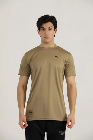 Arrival Dri-Fit Moisture-Wicking Gym T-Shirt with Hilton Aesthetics chest logo