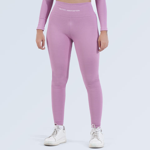 High Waist Rib LeggingsLadies LeggingsHilton AestheticsHilton AestheticsHigh Waist Rib LeggingsX-SmallDustydiscount-productPlum2