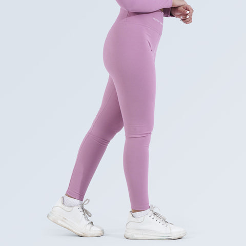 High Waist Rib LeggingsLadies LeggingsHilton AestheticsHilton AestheticsHigh Waist Rib LeggingsX-SmallDustydiscount-productPlum3