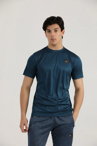 Sport Dri-Fit Moisture-Wicking Gym T-Shirt with Hilton Aesthetics embroidered chest logo
