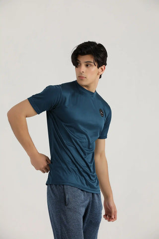 Sport Dri-Fit Moisture-Wicking Gym T-Shirt with Hilton Aesthetics embroidered chest logo
