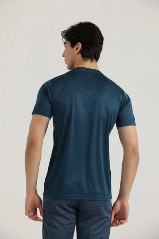 Sport Dri-Fit Moisture-Wicking Gym T-Shirt with Hilton Aesthetics embroidered chest logo