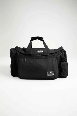 Essential Gym & Travel Duffel Bag with zipper pockets, shoulder strap and Hilton Aesthetics logo