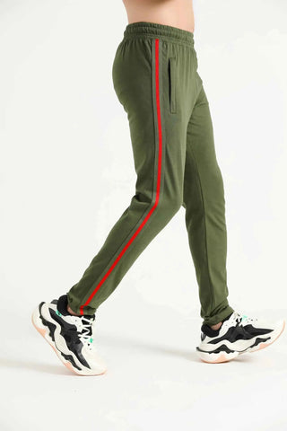 Men’s Rest Day Essential Joggers with side stripes, zipper pockets and Hilton Aesthetics logo